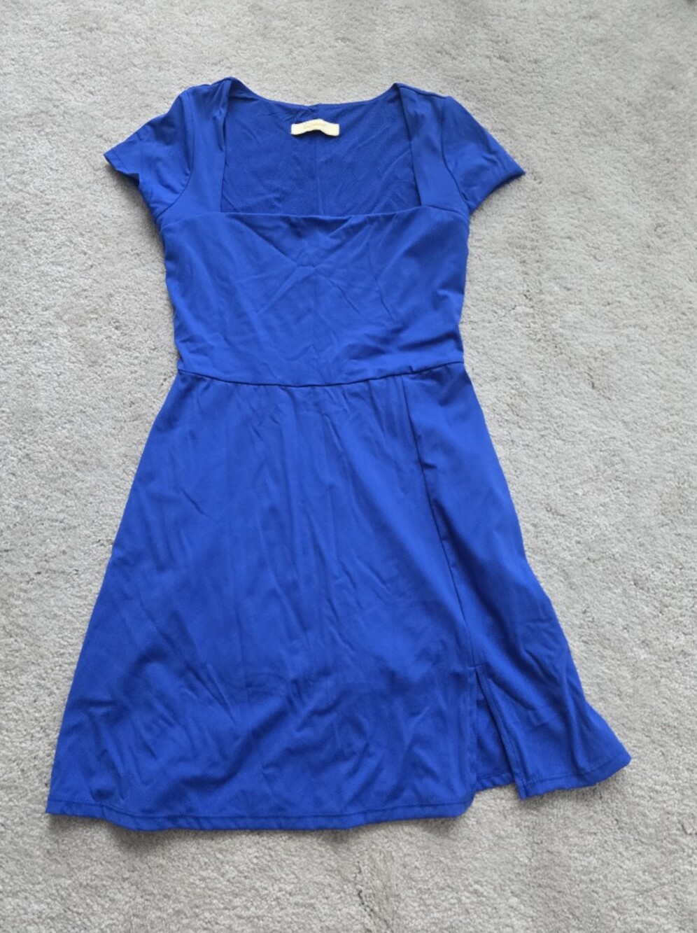 QINSEN Womens Square Neck Tennis Dress